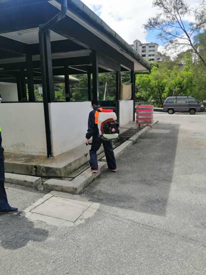 OPERASI SANITASI AWAM OLEH MAJLIS DAERAH CAMERON HIGHLANDS